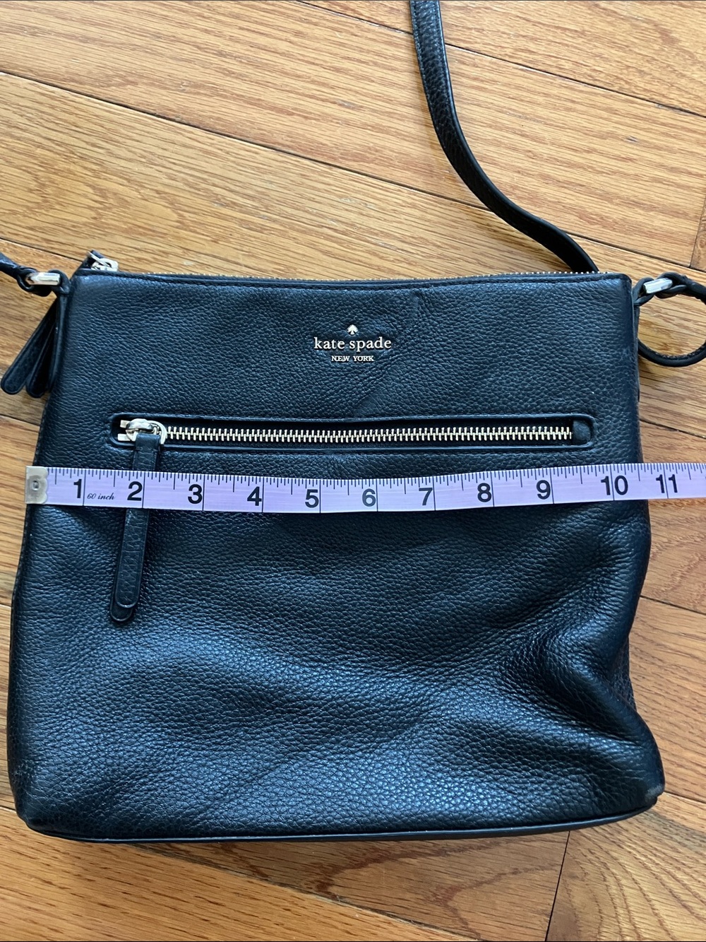 Kate Spade Black Leather Crossbody Bag - Picture 2 of 7